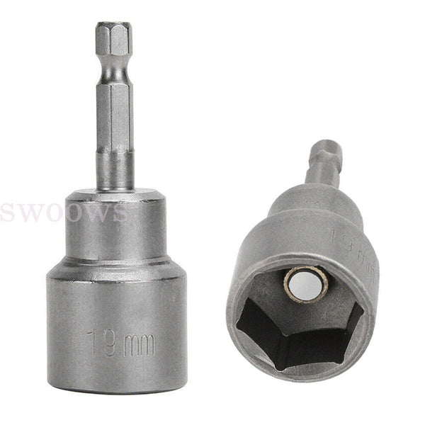 19mm Caravan Leg Winder Magnetic Hexagon Socket Adaptor for Drill Impact Driver