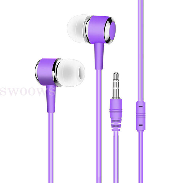 In-Ear Sleep Earphone Anti Noise Ultra Soft Headphone Earbuds Headsets Phones AU