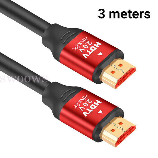 HDMI Cable 2.0V Ultra HD 4K 2160p 1080p 3D High Speed Ethernet HEC ARC 1.5M-10M