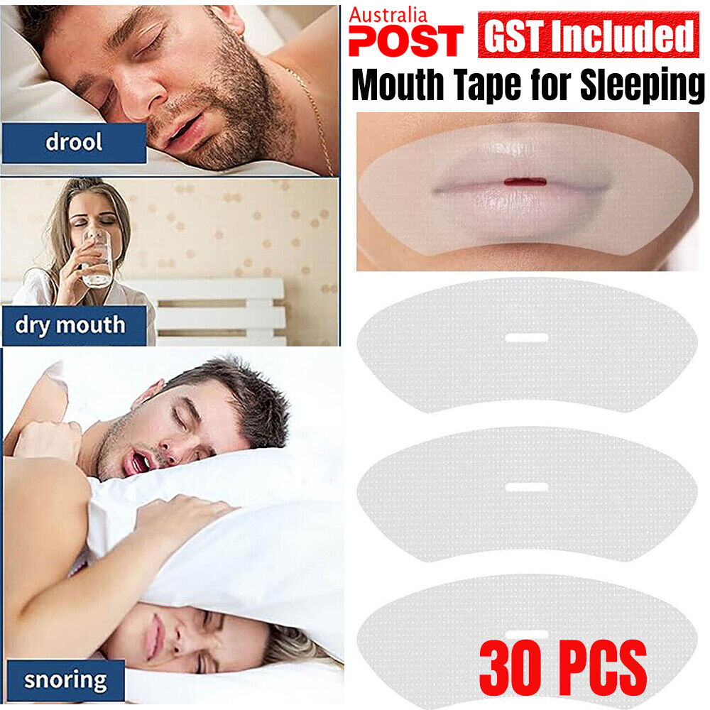 UP 300Pcs Strips Gentle Mouth Tape Better Nose Breathing Instant Snoring Reliefs