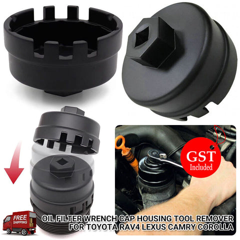 1/2 Oil Filter Wrench Cap Housing Tool Remover ForTOYOTA RAV4 LexusCamry Corolla