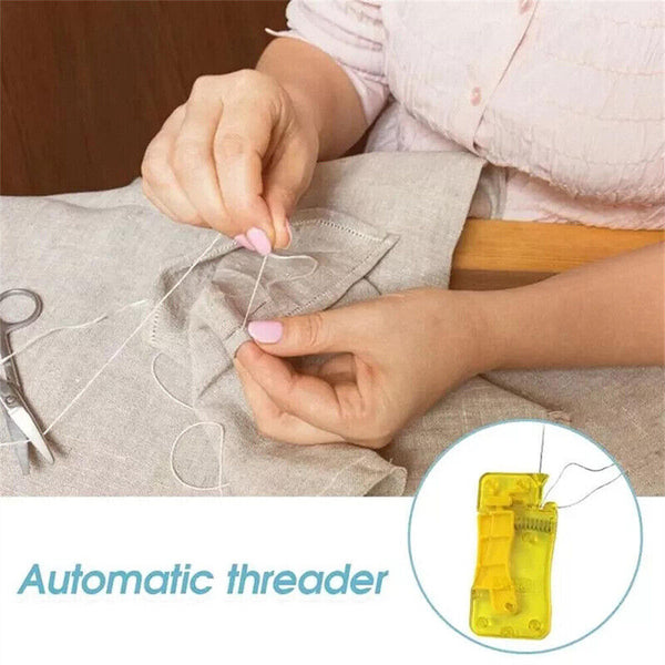 UP10x Auto Needle Threader Hand Machine Sewing Automatic Threading Device DIY