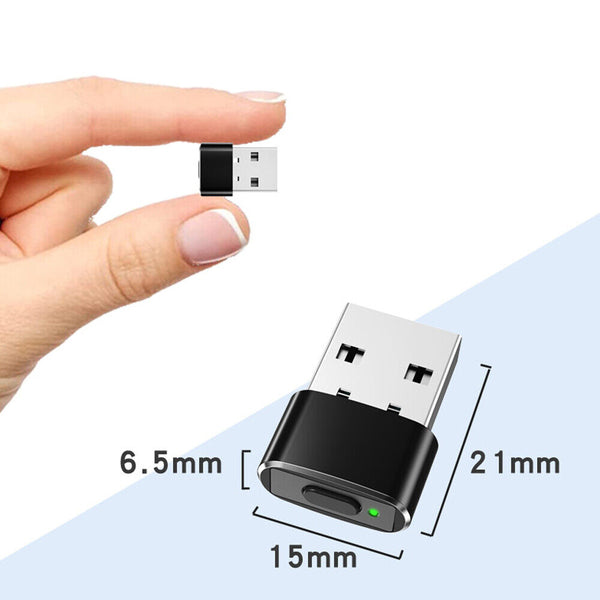 Mini Automatic Mouse Jiggler Undetectable USB Automatic Move Cursor for Computer