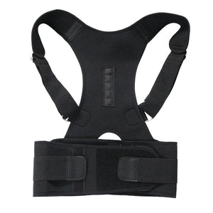 Posture Corrector Lumbar Brace Pain Relief Full Back Support Shoulder Brace Belt