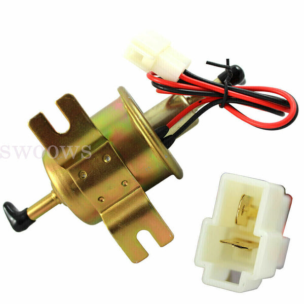 New Universal 12V Electric Fuel Pump Inline Diesel Gas Petrol Low Pressure