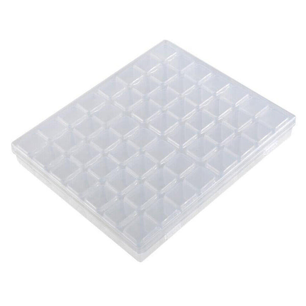 56 Grids Storage Box Plastic Jewelry Organizer Case Container Bead Craft AU