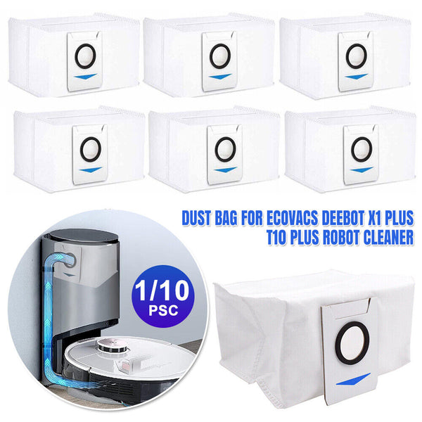 UP30x Dust Bag for Ecovacs Deebot X1/X1 Plus/T10/T10 Plus/X1 Omni Robot Cleaner