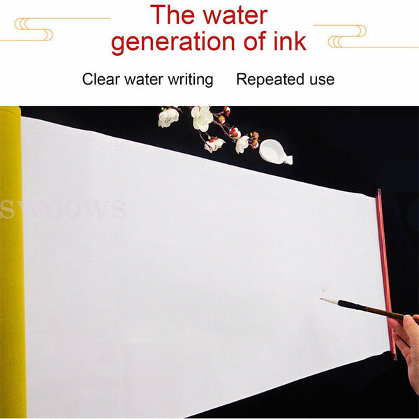 UP 2X Reusable Chinese Magic Cloth Water Paper Calligraphy Fabric Notebook 1.4m