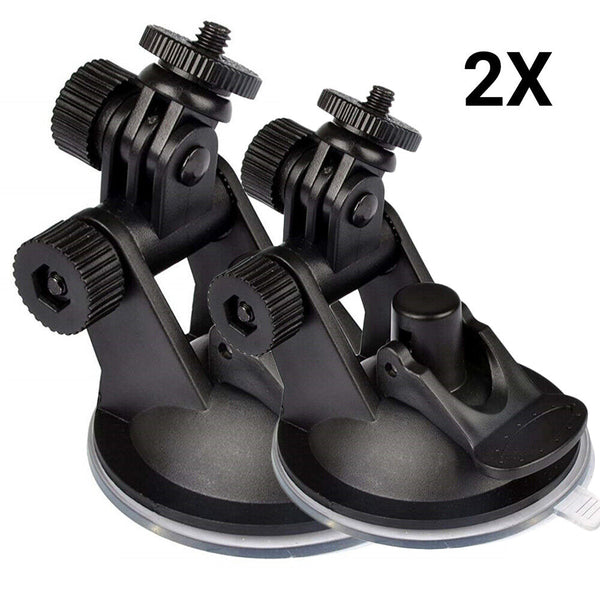 2X Universal Car Mount Recorder Bracket Dash Cam Holder Camera Stand Suction Cup