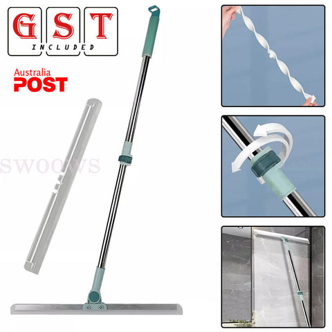 Multifunction 180° Rotatable Magic Broom Mop Squeegee Sweeper Wiper 50CM