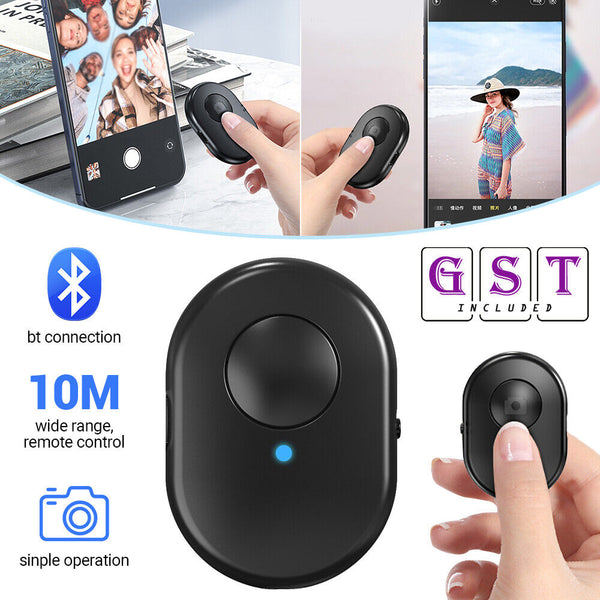 Wireless Bluetooth Rechargeable Remote Control Camera Shutter for Mobile Phones