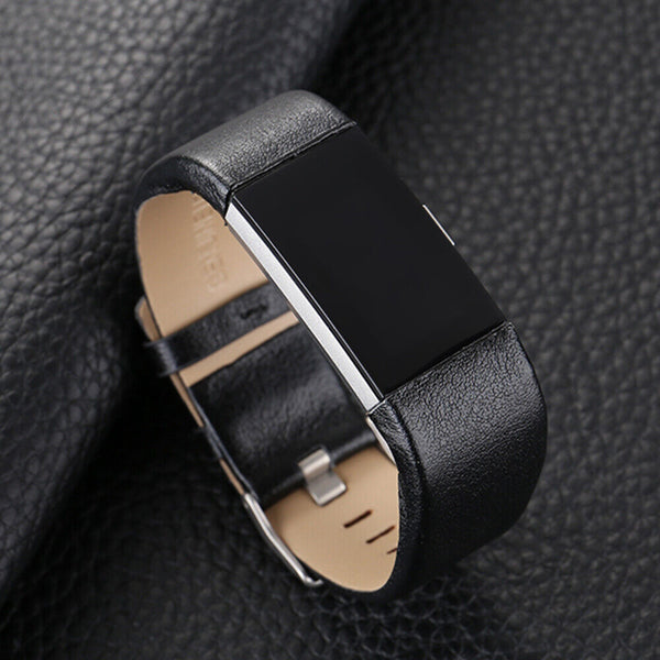 Wrist Watch Band Leather Strap Replacement Band For Fitbit Charge 2 Wristband