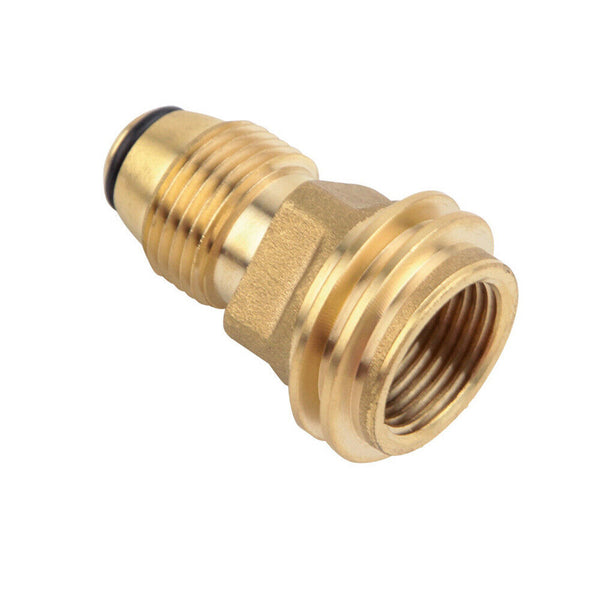 Propane Tank Converts LP Gas Bottle Adapter Valve POL To QCC1 Outlet Brass Parts