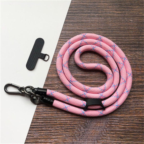 Universal Crossbody Nylon Patch Phone Lanyards Mobile Strap Lanyard Anti-lost AU