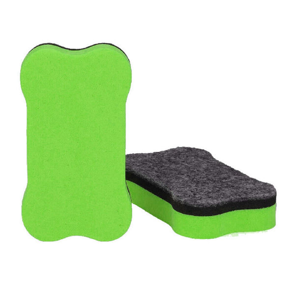 Magnet Fridge Whiteboard Blackboard Eraser Rubber Cleaner Foam Chalk Dry wipe