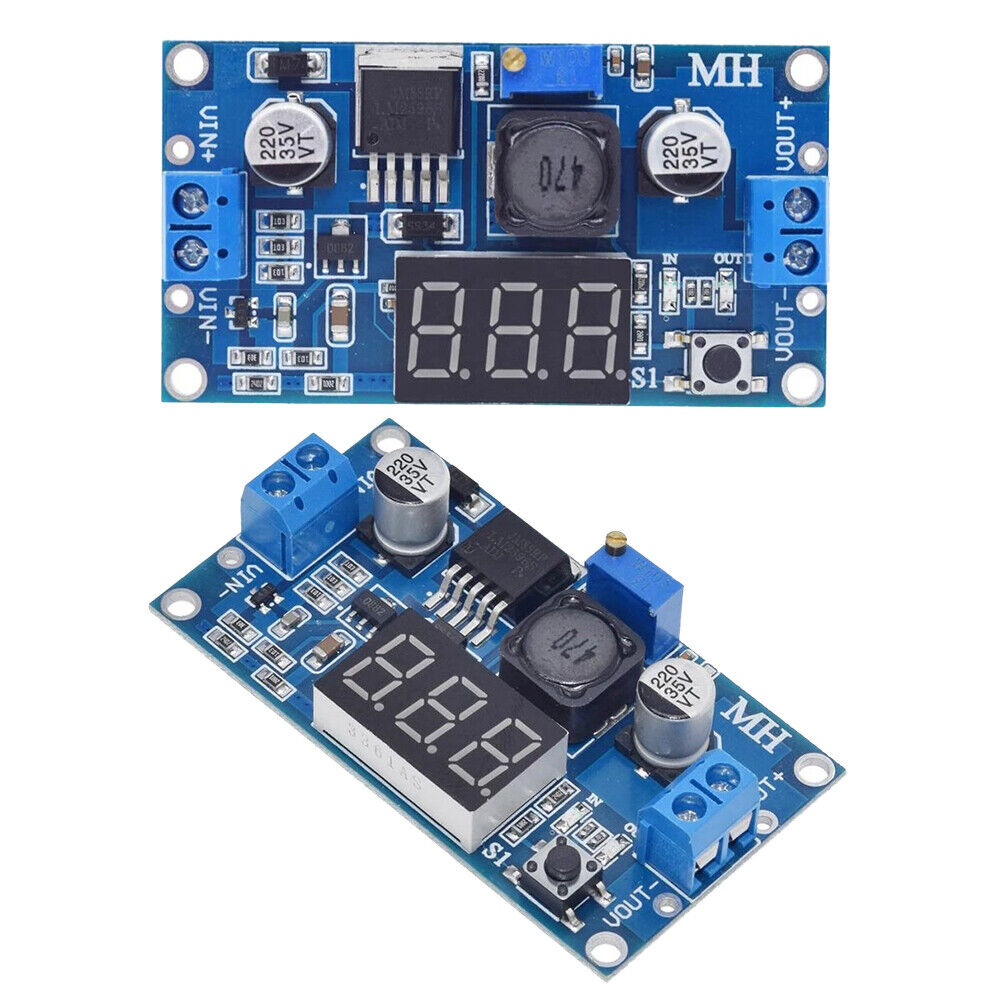 LM2596 DC-DC Buck Converter Adjustable Power Supply Step Down Module M ...