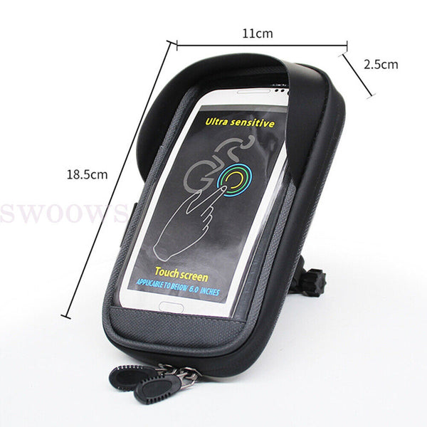 Waterproof Bike Phone Holder Handlebar Mount For Motorcycle Cycling Universal