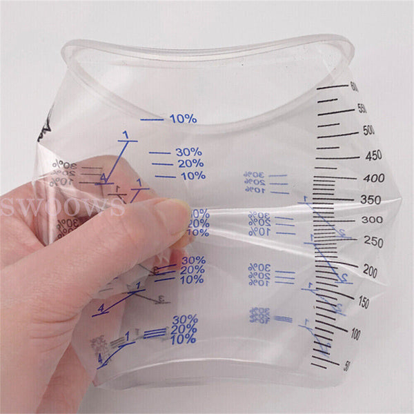 Disposable Graduated Paint Measuring Cups Resin Epoxy Ratios Mixing Cup Kits