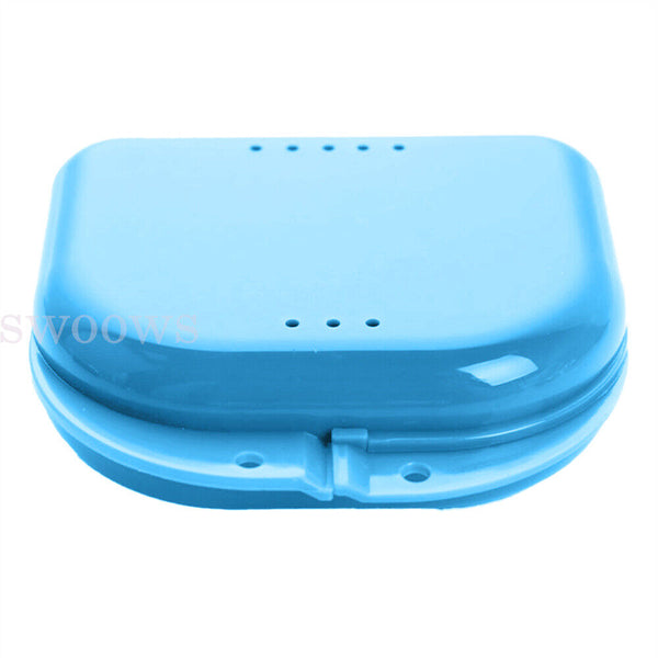 Orthodontic Retainer Box Teeth Mouth Denture Dental Case Guard Storage Sport