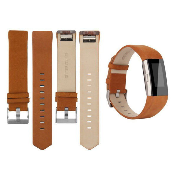 Wrist Watch Band Leather Strap Replacement Band For Fitbit Charge 2 Wristband