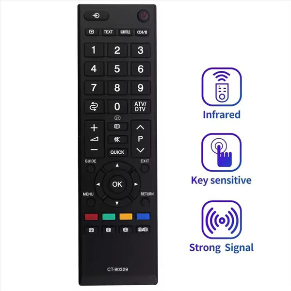 Replacement Remote Control For Toshiba TV CT90329 32CV700A 40RV700 26AV600A