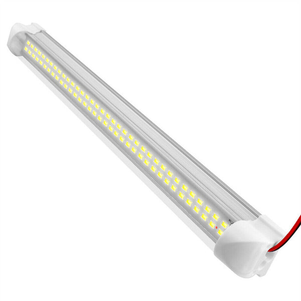 1-2x 72 LED Strip Lights Bar Car Interior Waterproof Lamp Caravan Boat Camping