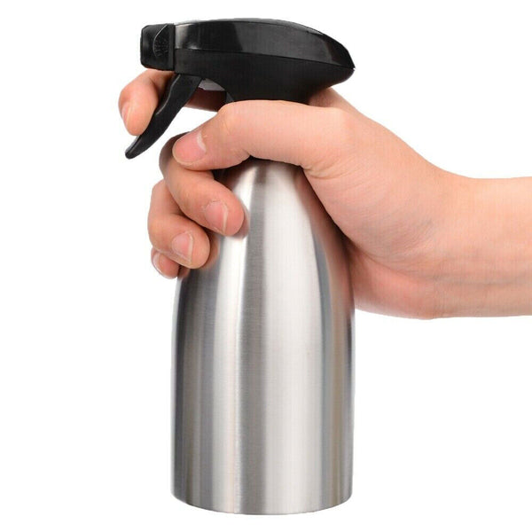 BBQ Spray Bottle Dispenser Stainless Steel Sprayer Kitchen Olive Oil Cooking AU