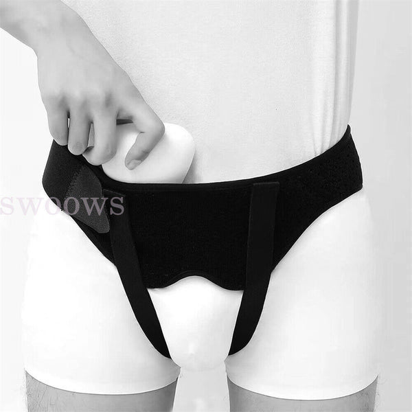 Unisex Inguinal Hernia Belt Groin Support Brace Truss With Removable Pads Unisex