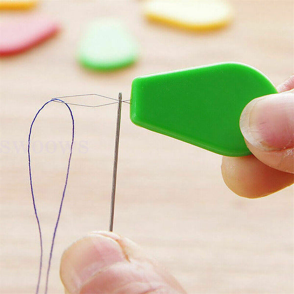 5-20X Needle Threader Threading Hand Threading Simple DIY Small Sewing Tools AU