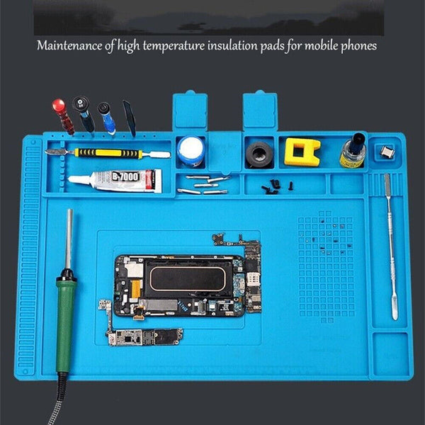 Large Electronics Repair 45*30cm Mat (JS16) Silicone Soldering Pad Work Station