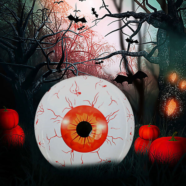 Halloween Decoration Hanging Inflatable Pumpkin Eyeball Outdoor Blow-up Party AU