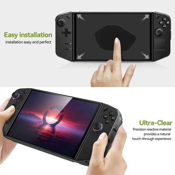 1-3x HD Clear Glass Screen Protector For Lenovo Legion Go Gaming Handheld 8.8
