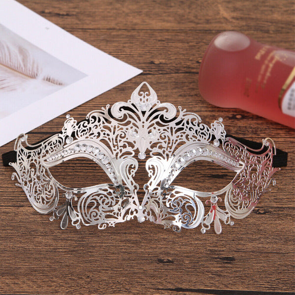 1/2pcs Lady Costume Women Mask Masquerade Party Eye Mask Costume Ball NEW