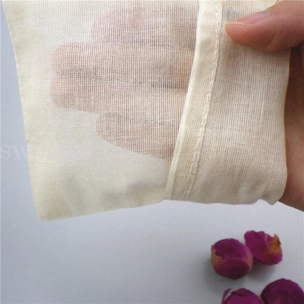 Up 50 Mesh Food Bags Filter bag Muslin Bags Cheesecloth Bags Nut Strainer Cotton