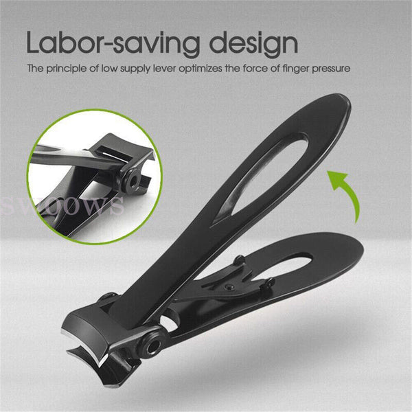 AU Extra Large Toe Nail Clippers Wide Jaw Opening Nail Cutter For Thick Nails L