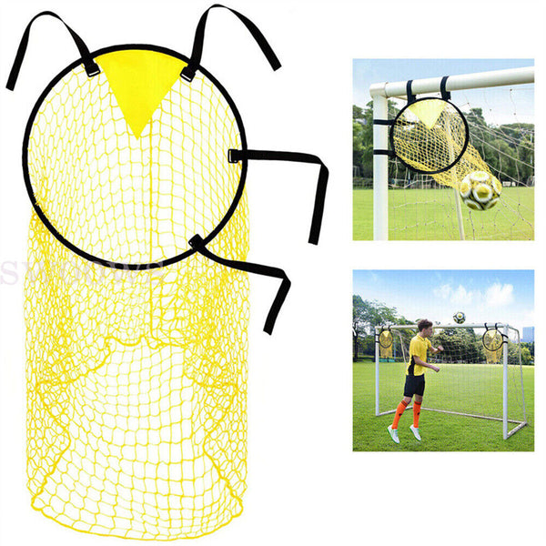 1/2 Football Target Net Soccer Target Goal Net  Soccer Top Bins Goal Target Bag