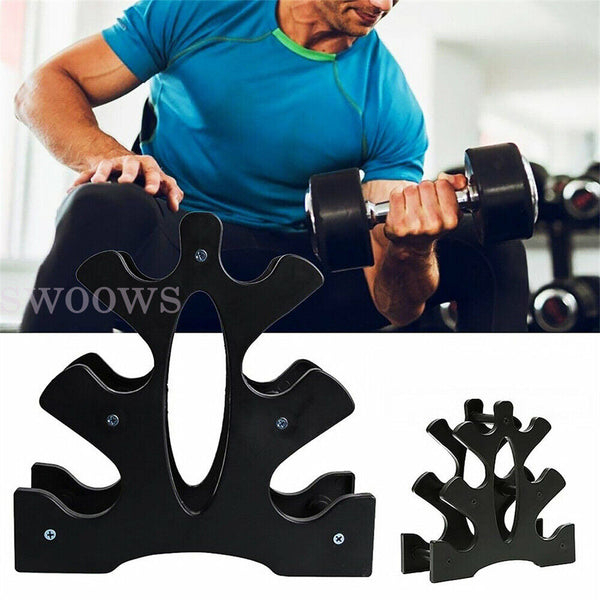 Dumbbell Rack Stand 3 Tier Dumbbell Bracket Weight Stand Rack Storage