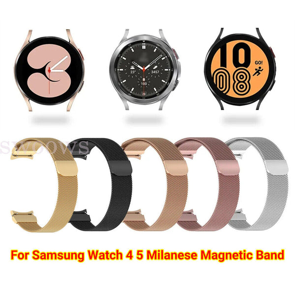 Stainless Steel Magnetic Band For Samsung Galaxy Watch 5 4 40/44/42/46mm Strap