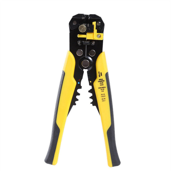 Automatic Electrical Wire Stripper Cutter Pliers Cable Crimper Terminal Tool +