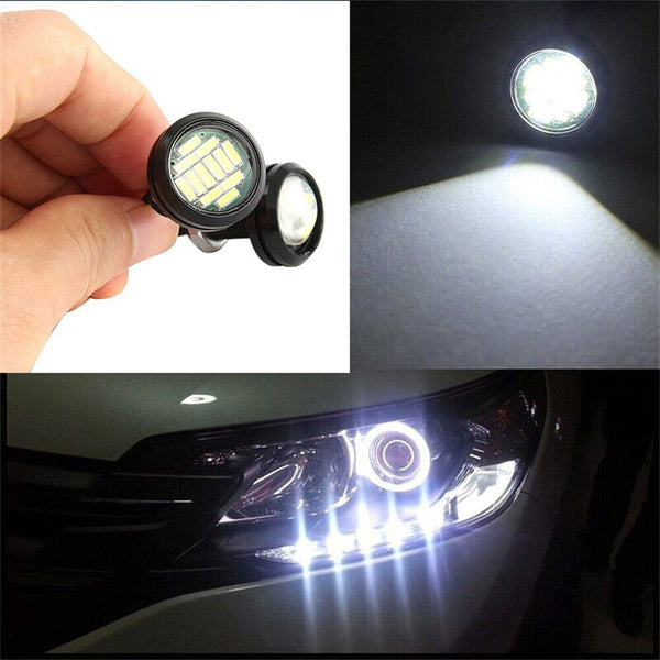 2x Car Auto 12V LED Reversing Backup Lamp Light Daytime Running Lights