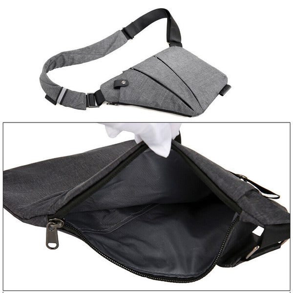 NEW Shoulder Bag Personal Anti Theft Man Pocket Portable Chest Waterproof Travel