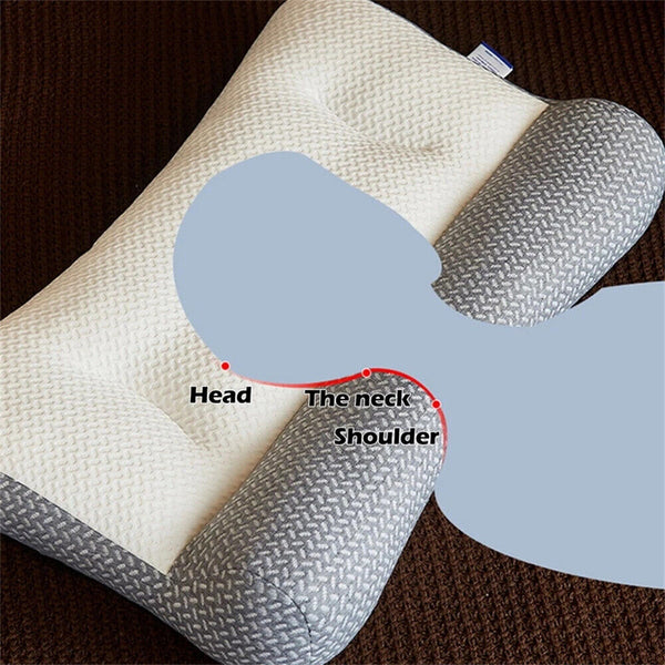 Cervical Ergonomic Pillow Adjustable Ergonomic Contour Orthopedic Bed Pillow AU