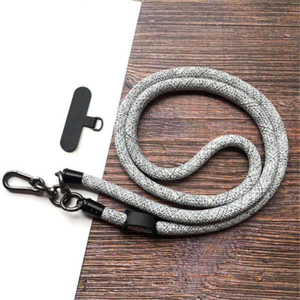 Universal Crossbody Nylon Patch Phone Lanyards Mobile Strap Lanyard Anti-lost AU