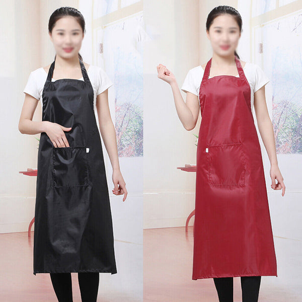 1-2x PVC Heavy Duty Waterproof Cleaning Kitchen plastic Commercial Butcher Apron