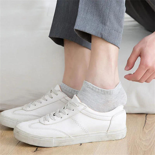 1-10 Pairs Low Cut Socks Cotton Soft Breathable Non-Slip Casual Ankle AU Hot