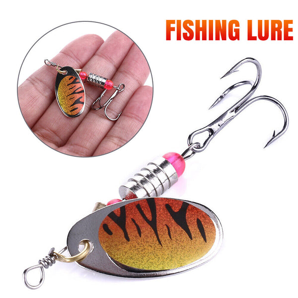 5/10x Redfin Trout Spinners Spoon Bait Fishing Lure Metal Lures Bass Tackle