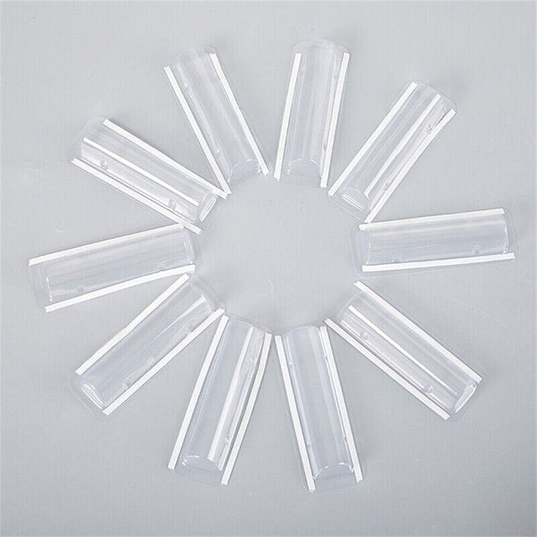 10-50Pcs Clear Plastic Dome Lip Balm Pouch Money Holder Craft Waterproof Sticker