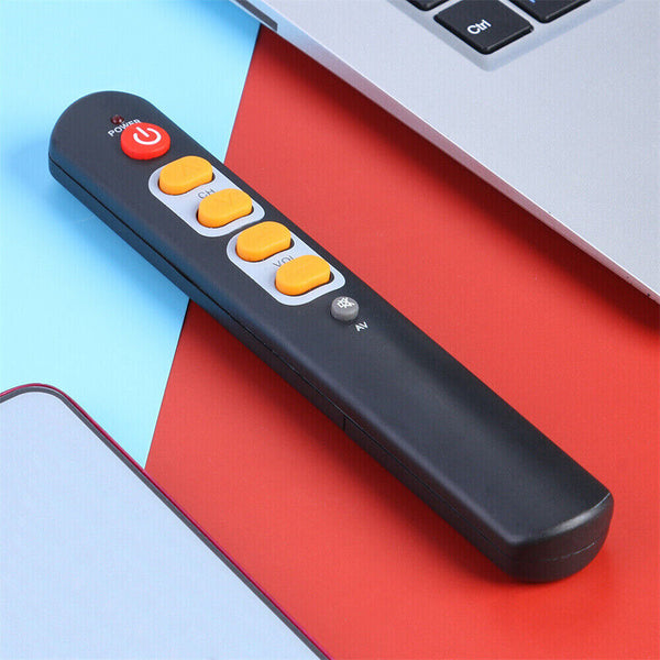 Universal 6 Key Learning Remote Control Big Yellow Button Copy IR Remote AU