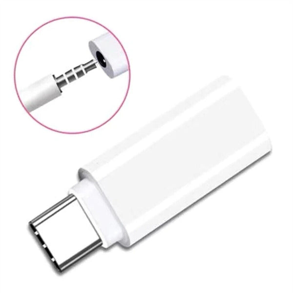 Type-C To 3.5mm Earphone USB-C Headphone Adapter Audio AU