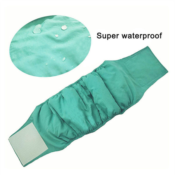 Male Pet Dog Puppy Nappy Diaper Belly Wrap Band Sanitary Pants Underpants XS-XL